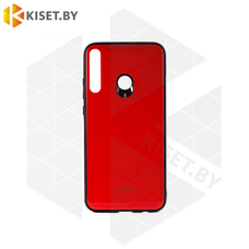 Чехол-бампер Glassy Case для Huawei P40 Lite E / Y7p / Honor 9C красный