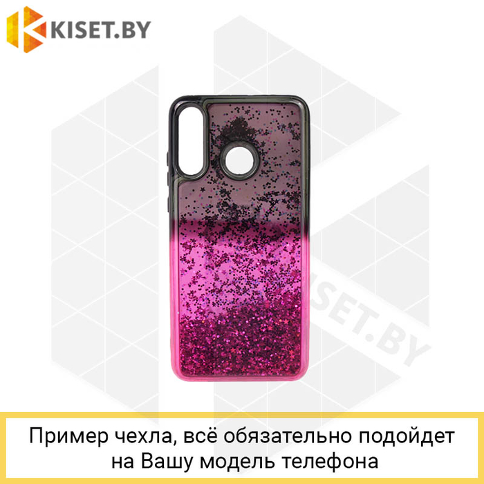 Силиконовый чехол Star Shine Case для Samsung Galaxy M31 розовый