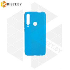 Силиконовый чехол Matte Case для Xiaomi Redmi 9 голубой