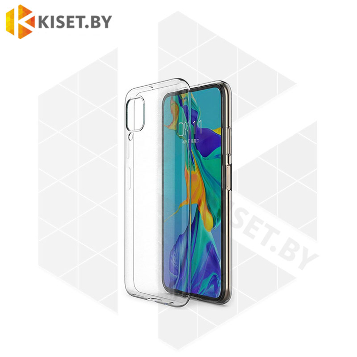 Силиконовый чехол Ultra Thin TPU для Huawei P40 Lite / Nova 6SE прозрачный