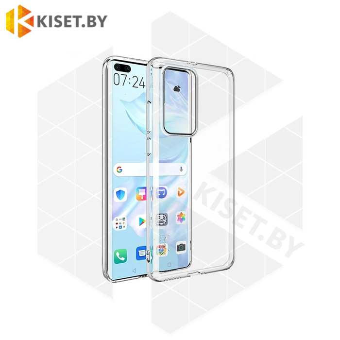 Силиконовый чехол Better One TPU Case для Huawei P40 Pro прозрачный