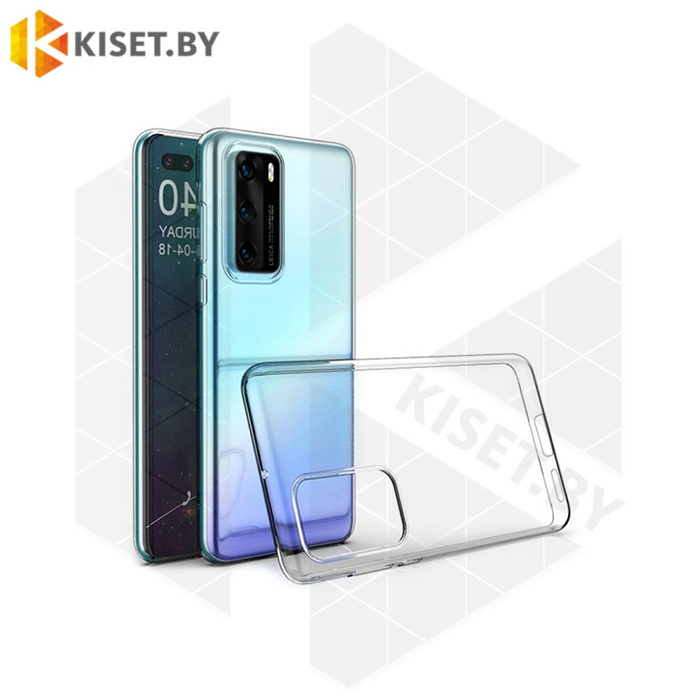 Силиконовый чехол Better One TPU Case для Huawei P40 прозрачный