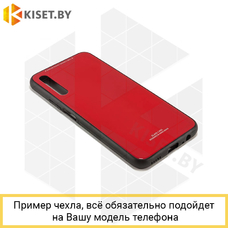 Чехол-бампер Glassy Case для Xiaomi Redmi 9 красный