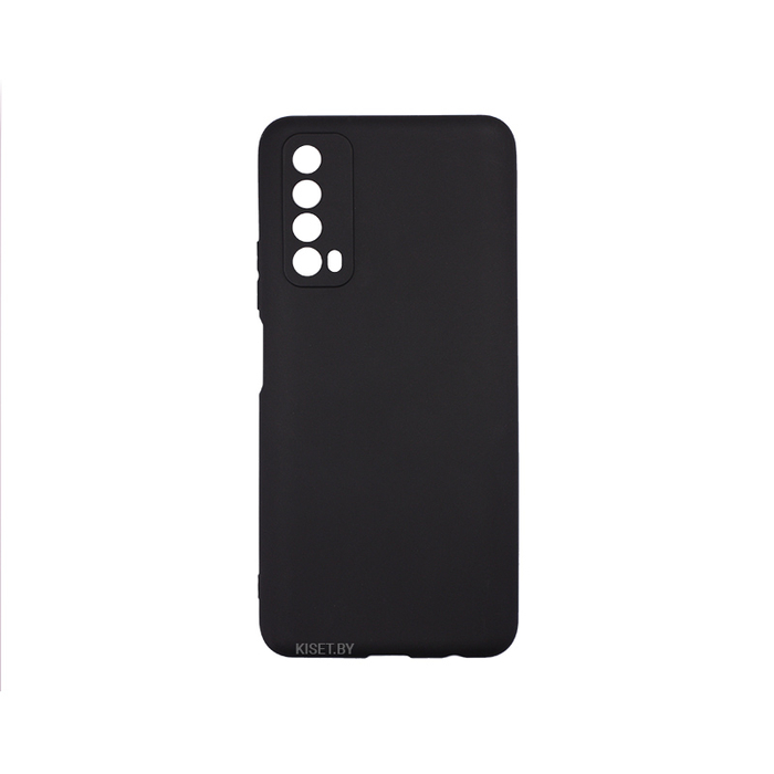 Силиконовый чехол KST Safe Camera для Huawei P Smart (2021) черный матовый