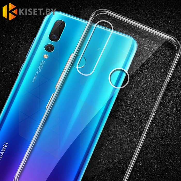 Силиконовый чехол Ultra Thin TPU для Huawei P Smart Z / Honor 9X / Y9 Prime (2019) прозрачный