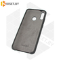 Soft-touch бампер Silicone Cover для Huawei P Smart Z  черный