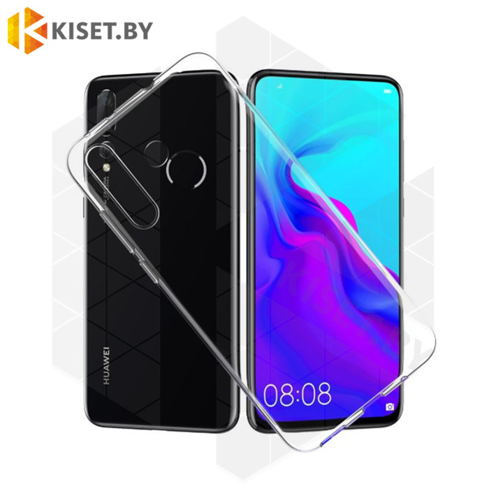 Силиконовый чехол Ultra Thin TPU для Huawei P Smart Z / Honor 9X / Y9 Prime (2019) прозрачный