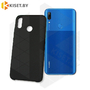 Soft-touch бампер Silicone Cover для Huawei P Smart Z  черный