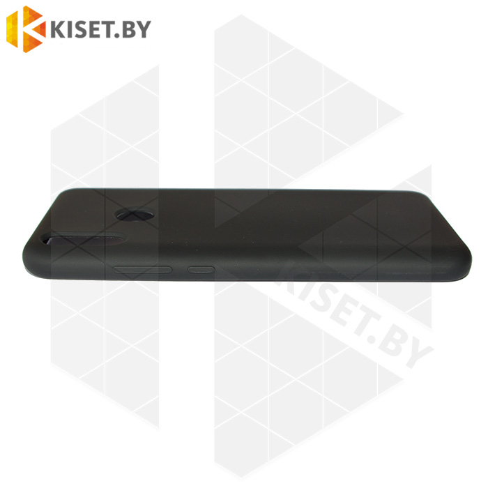 Soft-touch бампер Silicone Cover для Huawei P Smart Z  черный