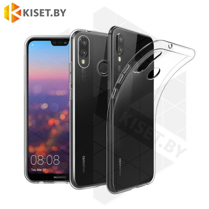 Силиконовый чехол Ultra Thin TPU для Huawei P20 Lite (2019) / Nova 5i прозрачный