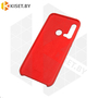 Soft-touch бампер Silicone Cover для Huawei P20 Lite (2019) / Nova 5i красный