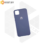 Soft-touch бампер Silicone Cover для HUAWEI Y5p (2020) / Honor 9S синий