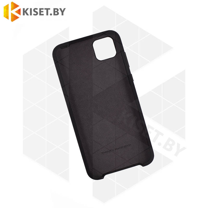 Soft-touch бампер Silicone Cover для HUAWEI Y5p (2020) / Honor 9S черный