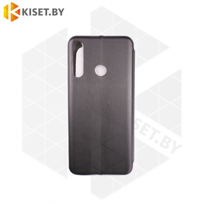 Чехол-книжка Book Case 3D с визитницей для Huawei Y6p (2020) черный