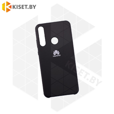 Soft-touch бампер KST Silicone Cover для Huawei Y6p (2020) черный