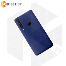 Силиконовый чехол Matte Case для Huawei Y6p синий