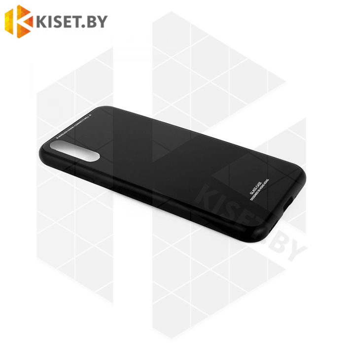 Чехол-бампер Glassy Case для Huawei Y8p (2020) / Honor 30i черный