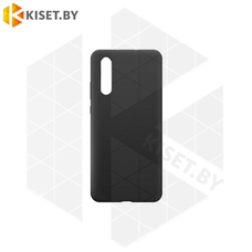 Силиконовый чехол Matte Case для Samsung Galaxy M01 черный