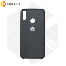 Soft-touch бампер KST Silicone Cover для Huawei Y7 2019 / Y7 Prime 2019 черный