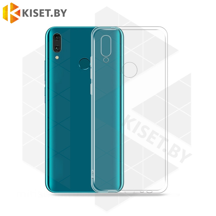 Силиконовый чехол Ultra Thin TPU для Huawei Y9 (2019) прозрачный