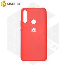 Soft-touch бампер KST Silicone Cover для Huawei Honor 9X / Y9 Prime (2019) / P Smart Z красный