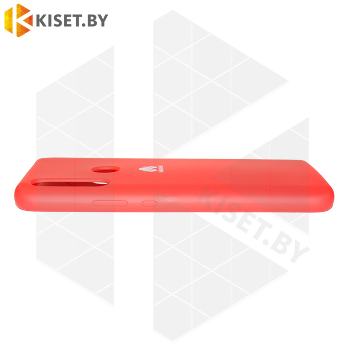Soft-touch бампер Silicone Cover для Honor 9X / Huawei Y9 Prime (2019) / P Smart Z красный