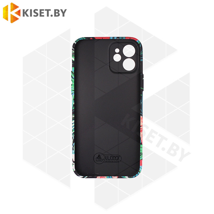 Силиконовый чехол LUXO для Apple iPhone 12 / 12 Pro птицы H8