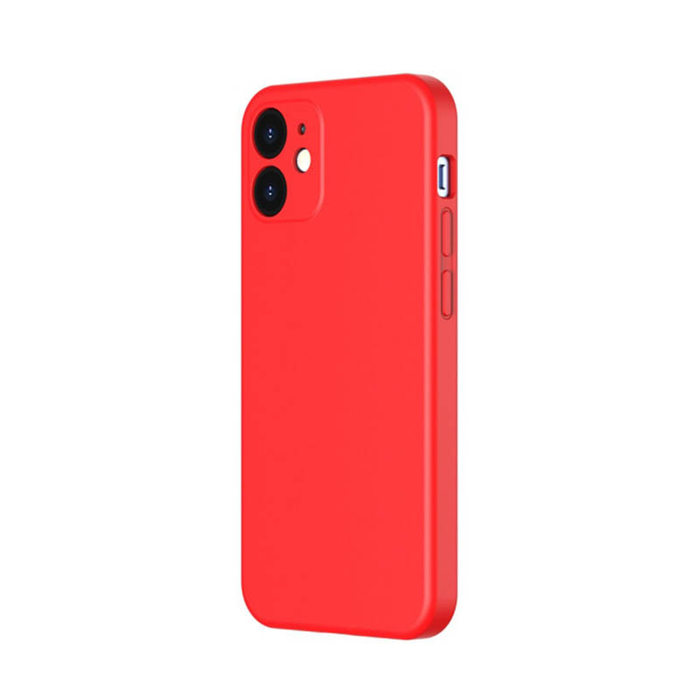 Чехол Baseus Liquid Silica Gel Protective WIAPIPH61N-YT09 для iPhone 12 красный