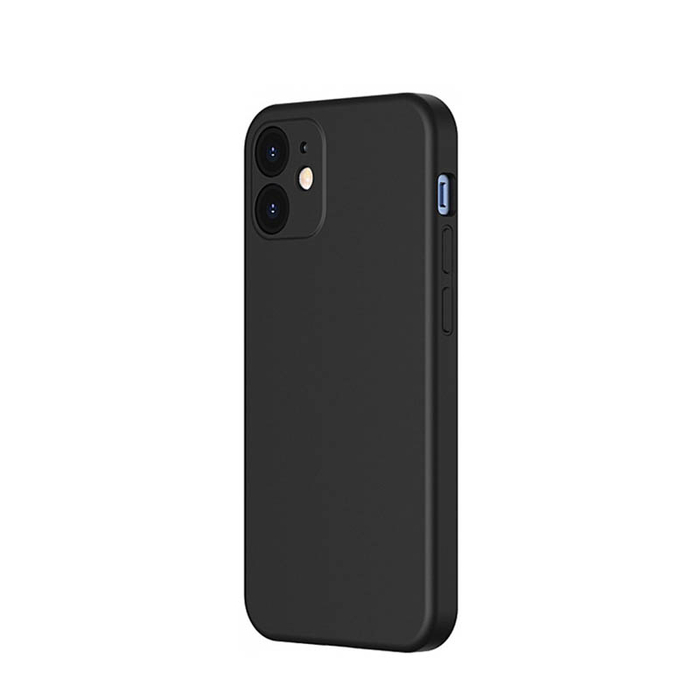 Чехол Baseus Liquid Silica Gel Protective WIAPIPH61N-YT01 для iPhone 12 черный