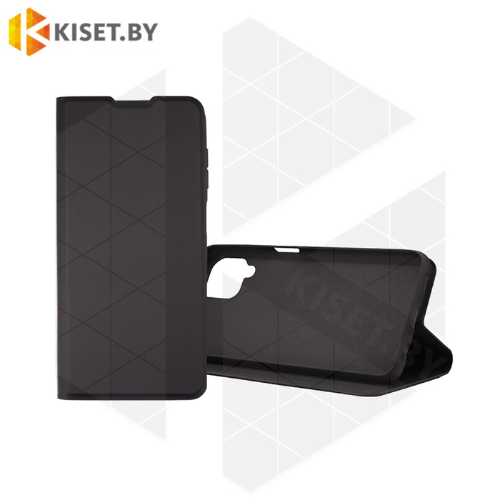Чехол-книжка Redline Unit New с визитницей для Samsung Galaxy A12 / M12 / F12 черный