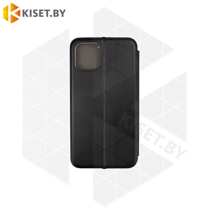 Чехол-книжка Book Case 3D с визитницей для iPhone 12 / 12 Pro черный