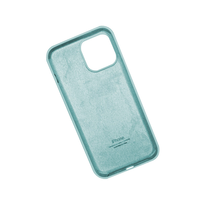 Бампер KST Silicone Case для iPhone 13 Pro Max мятный