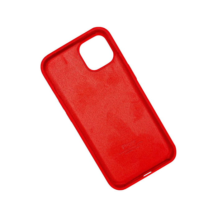 Бампер KST Silicone Case для iPhone 13 Mini красный