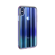 Чехол Baseus Aurora WIAPIPHX-JG03 для iPhone X синий
