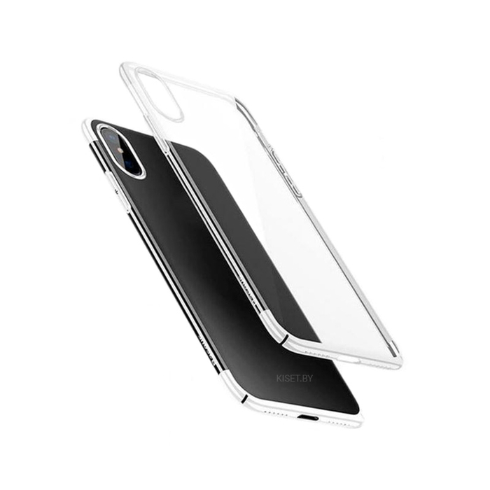 Чехол Baseus Glitter WIAPIPHX-DW02 для iPhone X белый