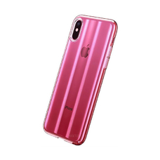 Чехол Baseus Aurora WIAPIPHX-JG04 для iPhone X розовый