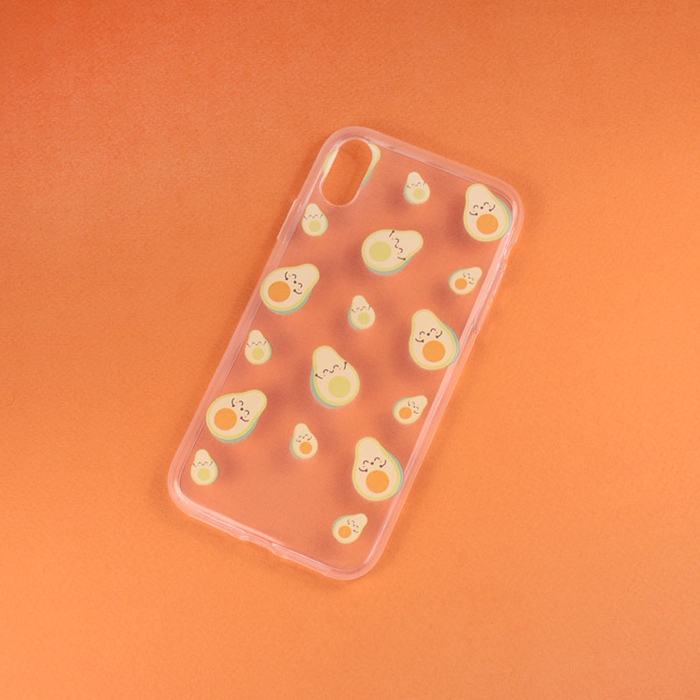 Силиконовый чехол Nova Print для Apple iPhone XR рисунок Авокадо
