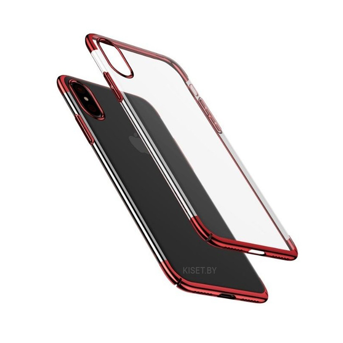 Чехол Baseus Glitter WIAPIPH58-DW09 для iPhone X / XS красный