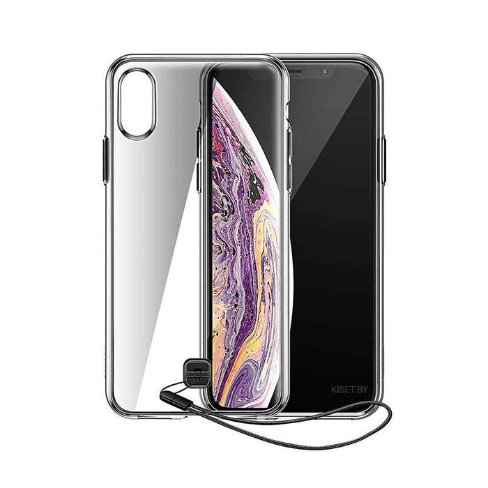 Чехол Baseus Transparent Key WIAPIPH65-QA01 для iPhone XS Max черный