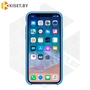 Бампер Silicone Case для iPhone Xs Max васильковый #53