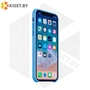 Бампер Silicone Case для iPhone Xs Max васильковый #53
