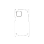 Защитная гидрогелевая пленка для Apple iPhone 12 mini на заднюю крышку и боковые грани