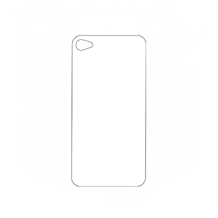 Защитная гидрогелевая пленка для Apple iPhone 4 на заднюю крышку
