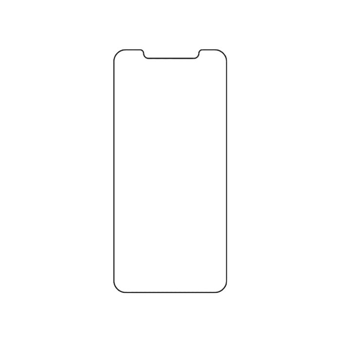 Защитная гидрогелевая пленка для Apple iPhone 11 Pro Max на экран до скругления прозрачная