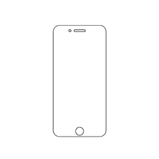 Защитная гидрогелевая пленка KST HG для Apple iPhone 7 Plus на весь экран прозрачная