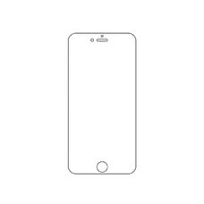 Защитная гидрогелевая пленка KST HG для Apple iPhone SE на весь экран прозрачная