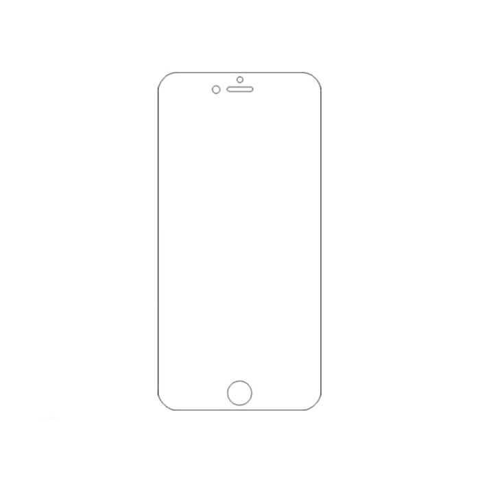 Защитная гидрогелевая пленка для Apple iPhone 6 / 6s на весь экран прозрачная