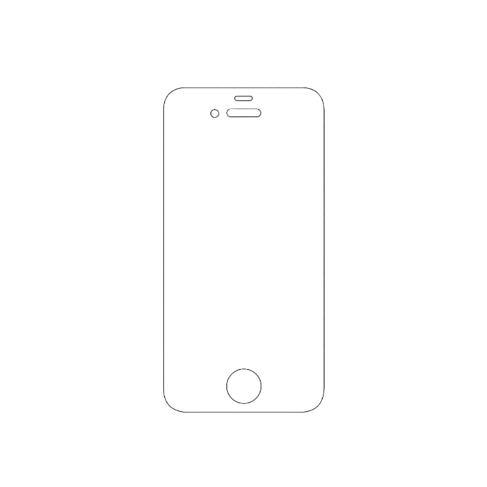 Защитная гидрогелевая пленка для Apple iPhone 4 на весь экран прозрачная