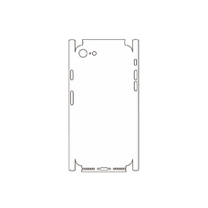 Защитная гидрогелевая пленка KST HG для Apple iPhone 7 на заднюю крышку и боковые грани