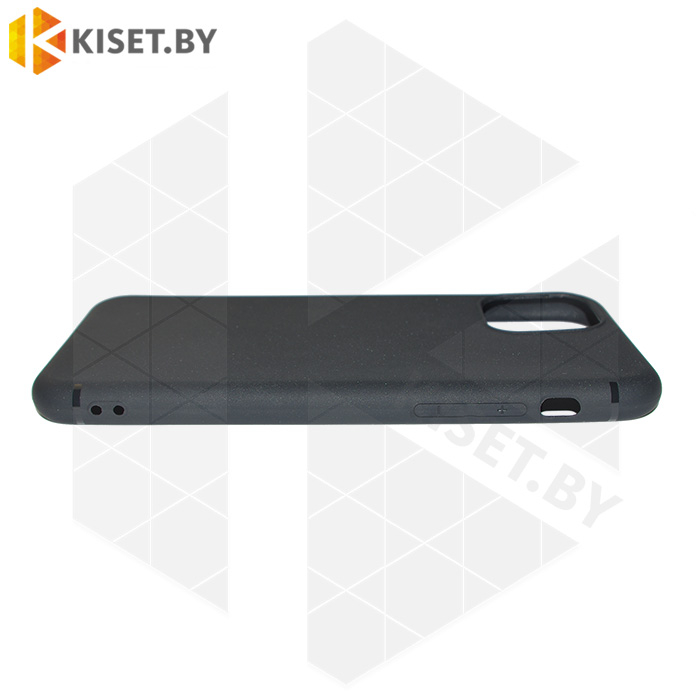 Силиконовый чехол Matte Case для iPhone 11 Pro Max черный